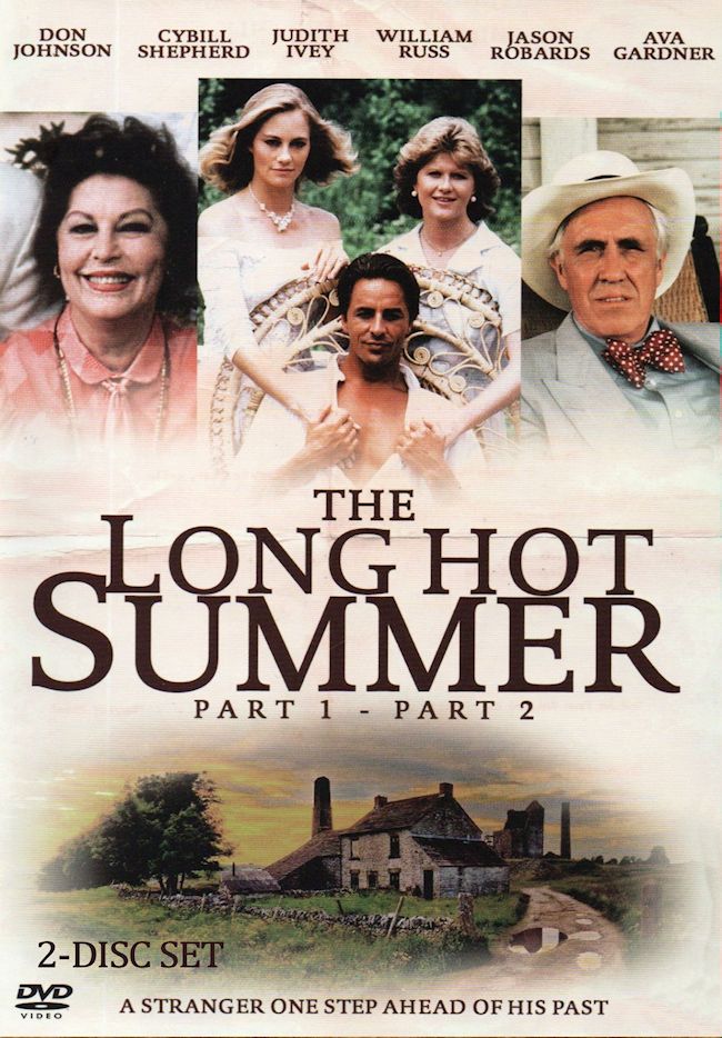 The Long Hot Summer 1985 Don Johnson Cybill Shepherd Jason Robards
