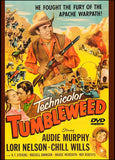 Tumbleweed 1953 DVD Audie Murphy Lori Nelson Lee Van Cleef Chill Wills. Rare western.