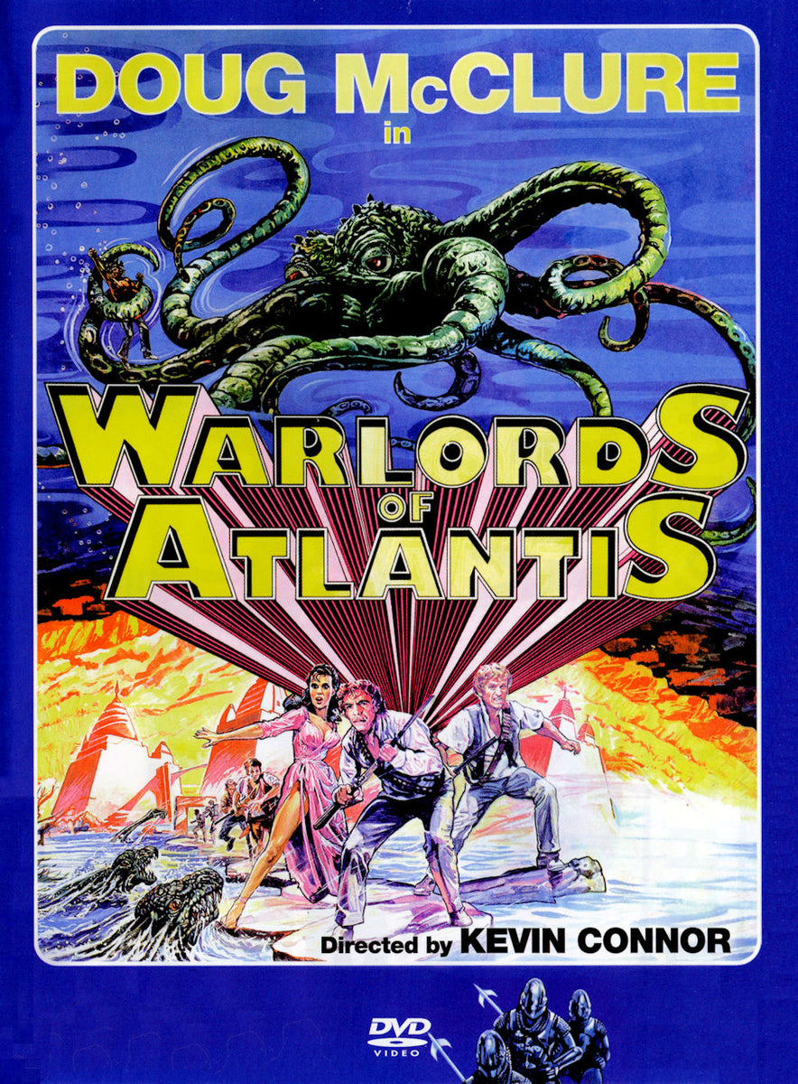 Warlords of Atlantis Warlords of the Deep 1978 DVD Doug McClure