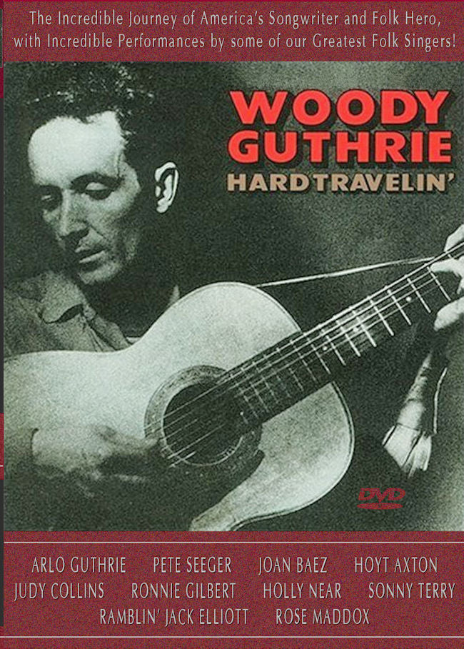 Woody Guthrie Hard Travelin' DVD 1984 Arlo Guthrie Pete Seeger