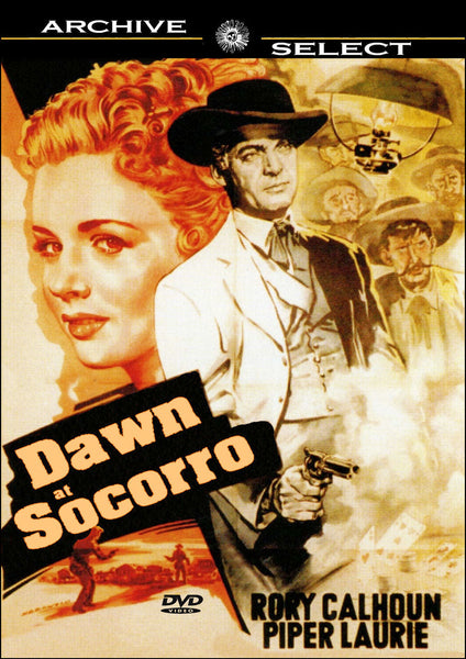 Dawn at Socorro 1954 Rory Calhoun Piper Laurie David Brian Alex Nicol Edgar Buchanan Skip Homeier