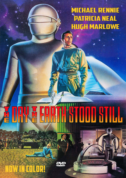The Day the Earth Stood Still 1951 DVD COLORIZED Michael Rennie Patricia Neal Sam Jaffe Robert Wise
