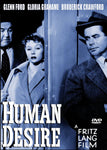 Human Desire 1954 Glenn Ford Gloria Grahame Broderick Crawford La Bête humaine” Émile Zola Lang