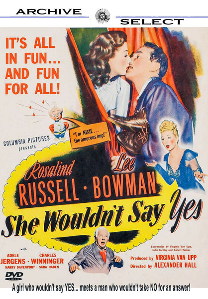 She Wouldn’t Say Yes 1945 Rosalind Russell Lee Bowman Adele Jergens Charles Winninger Percy Kilbride