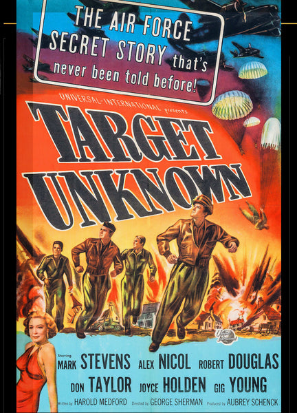 Target Unknown Prisoner of War 1951 Mark Stevens Alex Nicol Robert Douglas Don Taylor Gig Young