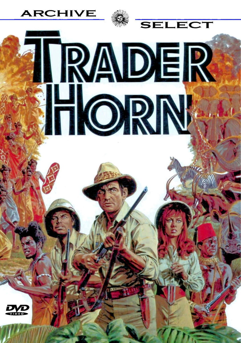 Bernie Stack Trader Horn 1973 DVD Rod Taylor, Anne Heyward, Jean Sorel, Don Knight ...