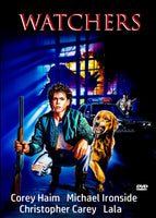 Watchers (1988) DVD Corey Haim Barbara Williams Michael Ironside Lala Based Dean Koontz 