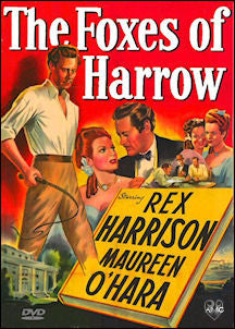 Foxes of Harrow DVD 1947 Rex Harrison Maureen O'Hara Victor McLaglen Old South Frank Yerby Creole