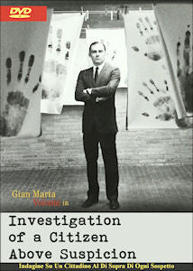 Investigation of a Citizen Above Suspicion 1970 DVD Gian Maria Volonte Elio Petri English subtitles