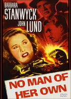 No Man of Her Own 1950 DVD Barbara Stanwyck  John Lund Phyllis Thaxter Cornell Woolrich Plays in US
