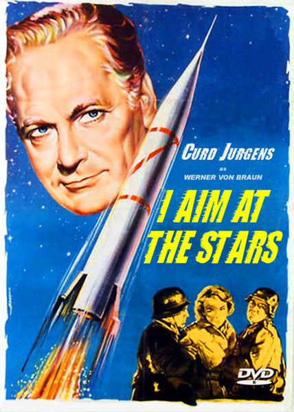 I Aim at the stars 1960 DVD Kurt Curd Jurgens Wernher von Braun German Rockets Herbet Lom 1960   