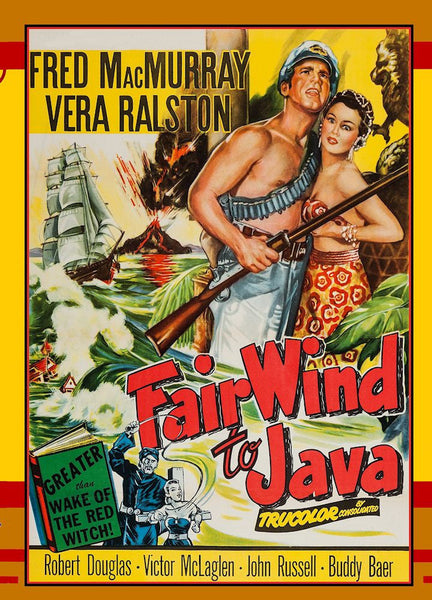 Fair Wind to Java 1953 DVD Fred MacMurray Vera Ralston South Sea ...