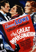 Great Impersonation 1935 DVD Edmund Lowe Valerie Hobson lays in US. E. Phillips Oppenheim  Very rare