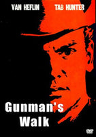 Gunman's Walk 1958 DVD Tab Hunter Van Heflin James Darren Widescreen Beautifully re-mastered 
