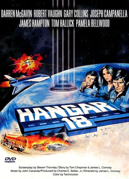 Hangar 18 1980 DVD Darren McGavin Gary Collins James Hampton Robert Vaughn Remastered widescreen