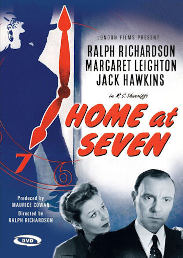 Home at Seven Murder on Monday 1952 DVD Ralph Richardson Margaret Leighton Jack Hawkins re-mastered