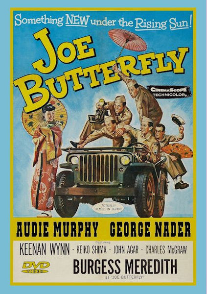 Joe Butterfly 1957 DVD Audie Murphy Burgess Meredith Keenan Wynn restored "Audie Murphy"