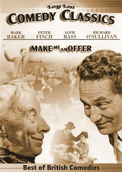 Make Me An Offer 1955 DVD Peter Finch Alfie Bass Adrienne Corri Playable in US Remastered