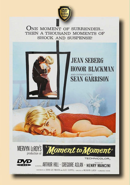 Moment to Moment Jean Seberg 1965 DVD Honor Blackman Widescreen re-mastered Region 1 playable in US