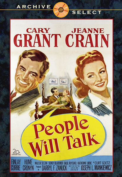 People Will Talk DVD 1951 Cary Grant Jeanne Crain Finlay Currie Hume Cronyn Joseph Mankiewicz