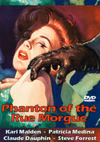 Phantom of the Rue Morgue (1954) DVD Karl Malden, Claude Dauphin & Patricia Medina