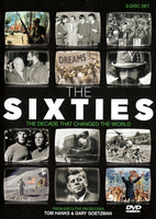 The Sixties (2013) The Complete Series 3-Disc DVD Epic series rare archival footage, interviews 
