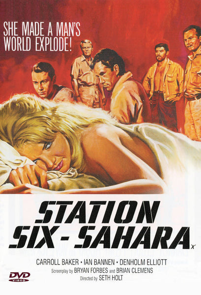Station Six Sahara (DVD) 1963 Carroll Baker Ian Bannen Denholm Elliott Remastered X-Rated Plays US 