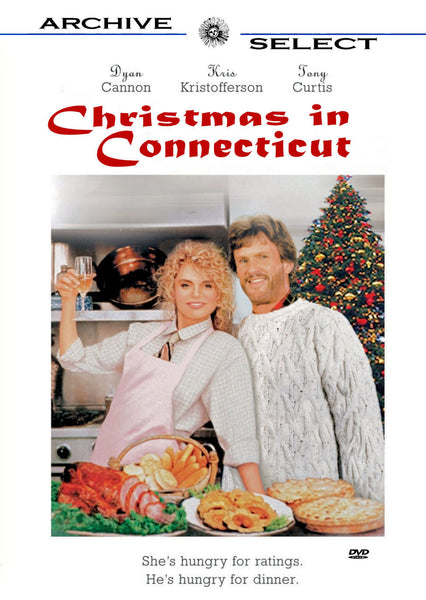 Christmas in Connecticut 1992 Dyan Cannon Kris Kristofferson Tony Curtis Arnold Schwarzenegger TV