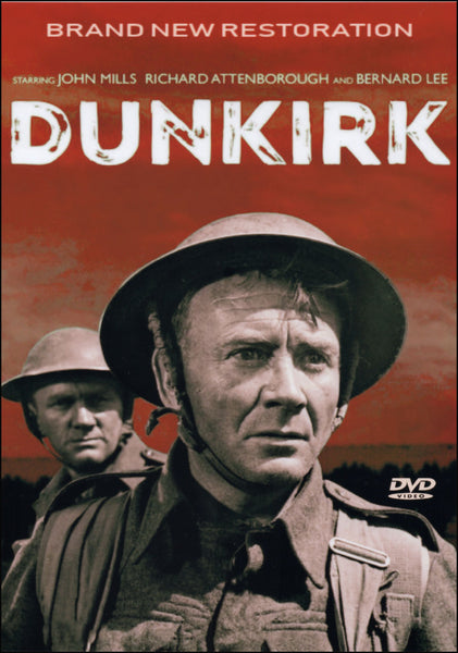 ﻿﻿Dunkirk 1958 DVD John Mills Richard Attenborough Newly restored Widescreen WWII classic