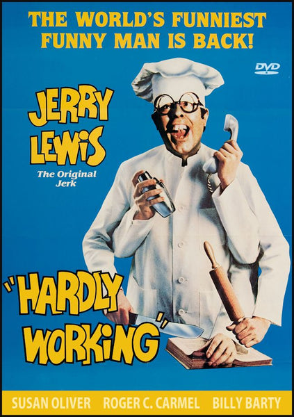 Hardly Working 1980 DVD Jerry Lewis Susan Clark Roger C Carmel Martin and Lewis Collection Reduced