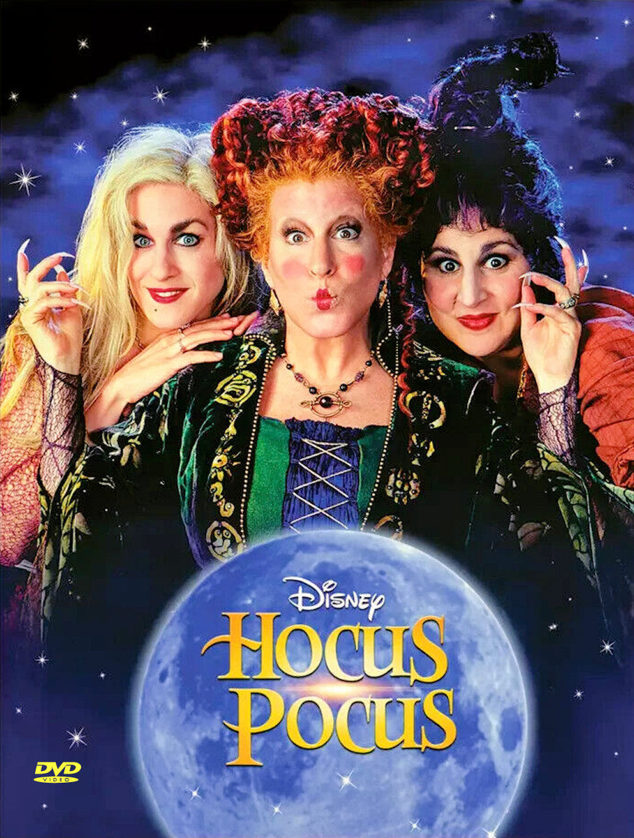 Hocus Pocus (DVD) ‎1993 Bette Midler Sarah Jessica Parker Kathy Najimy ...