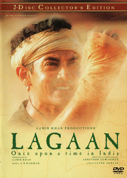 Lagaan Once Upon a Time in India 2001 2 Disc Aamir Khan Paul Blackthorne widescreen Plays US English