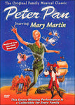 Peter Pan 1960 DVD Mary Martin Cyril Ritchard Lynn Fontaine Neverland Captain Hook Lost Boys Barrie