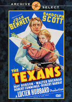 The Texans 1938 DVD Joan Bennett Randolph Scott newly remastered Walter Brennan civil war drama
